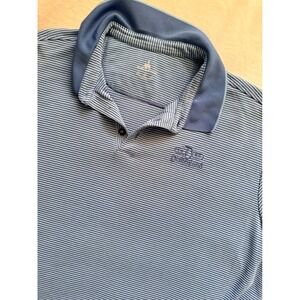 Vintage Disneyland Shirt Men's  XL Blue Polo Logo Short Sleeve USA